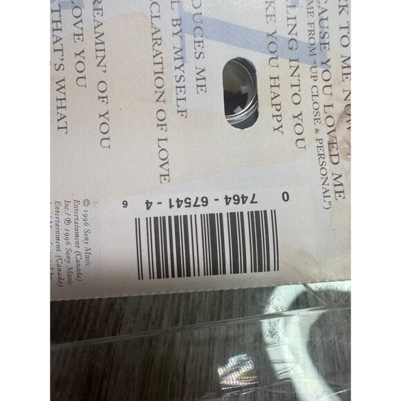 Vintage Falling into You by Céline Dion (Cassette, Mar-1996) Pop Genre - Picture 5 of 6